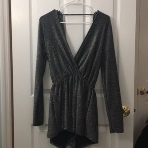Tobi Sequin Romper